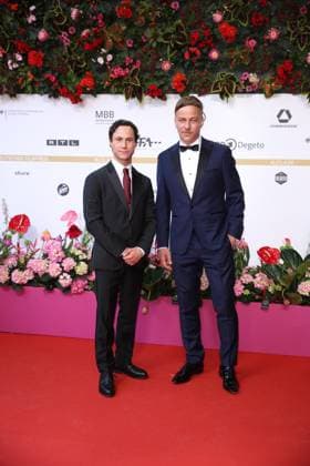 Award German Film Award 2024 Ludwig Trepte and Tom Wlaschiha at the German Film Award 2024 at the Theater am Potsdamer Platz on 03 05 2024 in Berlin Copyright: xEventpressxKochanx