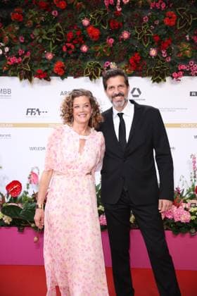 Award German Film Award 2024 Marie Bäumer and Pasquale Aleardi at the German Film Award 2024 at the Theater am Potsdamer Platz on 03 05 2024 in Berlin Copyright: xEventpressxKochanx