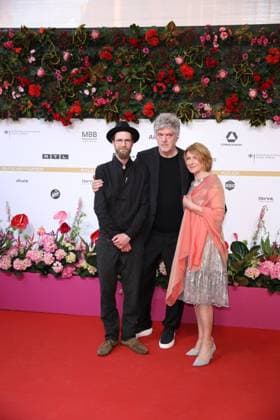 German Film Award 2024 Robert Gwisdek, Matthias Glasner and Corinna Harfouch at the German Film Award 2024 at the Theater am Potsdamer Platz on 03 05 2024 in Berlin Copyright: xEventpressxKochanx