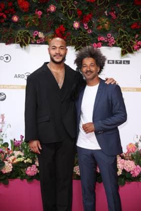 Award German Film Award 2024 Malick Bauer and Tyron Rickets at the German Film Award 2024 at the Theater am Potsdamer Platz on 03 05 2024 in Berlin Copyright: xEventpressxKochanx