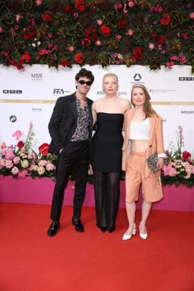 German Film Award 2024 Max Befort, Luisa Celine Gaffron and Odine Johne at the German Film Award 2024 at the Theater am Potsdamer Platz on 03 05 2024 in Berlin Copyright: xEventpressxKochanx