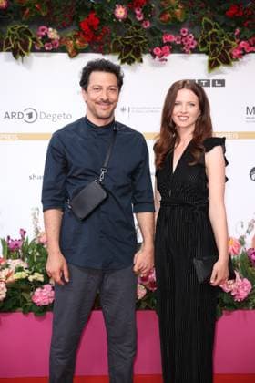 German Film Award 2024 Fahri Yardim and Beatrix Tannert at the German Film Award 2024 at the Theater am Potsdamer Platz on 03 05 2024 in Berlin Copyright: xEventpressxKochanx