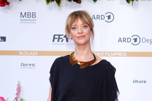 Heike Makatsch arriving at the German Film Award ceremony on 3 05 2024 in Berlin German Film Award 2024 in Berlin