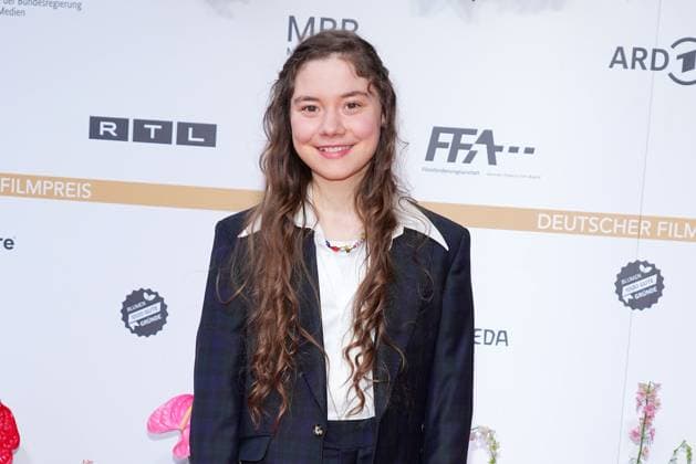 Hannah Schiller arriving at the German Film Award ceremony on 3 05 2024 in Berlin German Film Award 2024 in Berlin