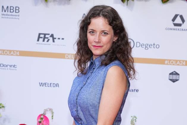 Anja Knauer arriving at the German Film Award ceremony on 3 05 2024 in Berlin German Film Award 2024 in Berlin