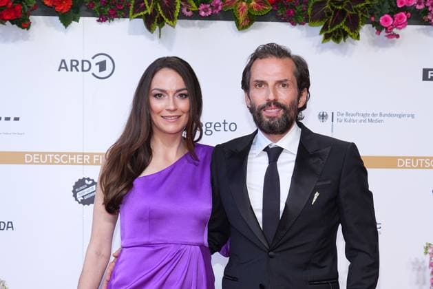 Kara Hecker and Quirin Berg arriving at the German Film Awards ceremony on 3 05 2024 in Berlin German Film Awards 2024 in Berlin
