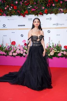 Bayan Layla arriving at the German Film Award ceremony on 3 05 2024 in Berlin German Film Award 2024 in Berlin