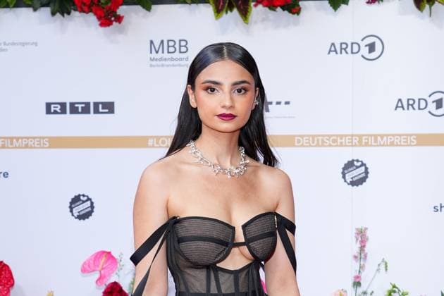 Bayan Layla arriving at the German Film Award ceremony on 3 05 2024 in Berlin German Film Award 2024 in Berlin
