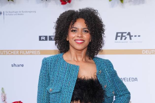 Aminata Belli arriving at the German Film Award ceremony on 3 05 2024 in Berlin German Film Award 2024 in Berlin