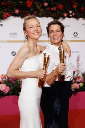 German Film Award 2024 Christina Baier and Alisza Pfeifer at the German Film Award 2024 at the Theater am Potsdamer Platz on 03 05 2024 in Berlin Copyright: xEventpressxKochanx