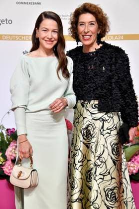 Hannah Herzsprung and Adele Neuhauser at the 74th German Film Awards 2024 ceremony at the Theater am Potsdamer Platz Berlin, 03 05 2024 Foto:xN.xKubelkax xFuturexImagex filmpreis2024_4048