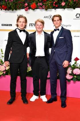 Levi Brandl, Julius Weckauf and Nevio Wendt at the 74 German Film Award 2024 ceremony at the Theater am Potsdamer Platz Berlin, 03 05 2024 Foto:xN.xKubelkax xFuturexImagex filmpreis2024_4059