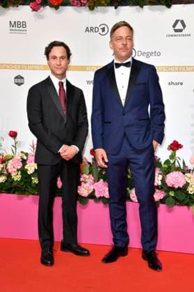 Ludwig Trepte and Tom Wlaschiha at the 74th German Film Awards 2024 ceremony at the Theater am Potsdamer Platz Berlin, 03 05 2024 Foto:xN.xKubelkax xFuturexImagex filmpreis2024_4068
