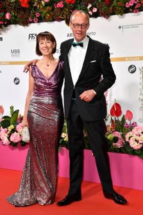 Friedrich Merz with wife Charlotte Merz at the 74 German Film Awards 2024 ceremony at the Theater am Potsdamer Platz Berlin, 03 05 2024 Foto:xN.xKubelkax xFuturexImagex filmpreis2024_4102
