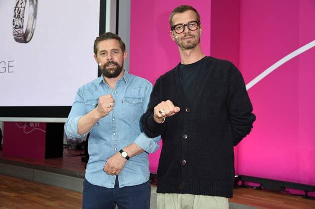Klaas Heufer Umlauf, Joko Winterscheidt at the YES CON 5 0 at the Telekom Representative Office in Berlin on 04 05 2024