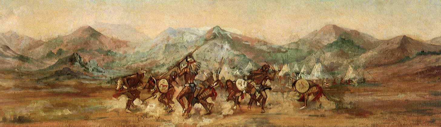 RECORD DATE NOT STATED The Indian War Dance The Indian War Dance Date: 1906  Copyright: Copyrightx(c)Geminix2023.xCredit:xGemini 12942940