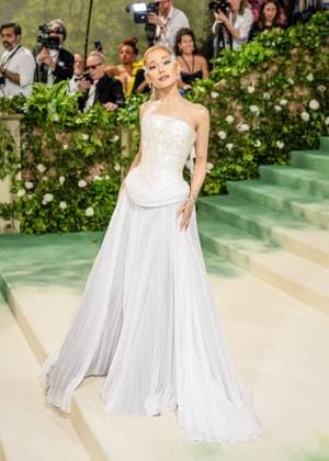 Celebrities attend the 2024 Met Gala Celebrating ?Sleeping Beauties: Reawakening Fashion? at The Metropolitan Museum of Art in New York City Featuring: Ariana Grande Where: New York, United States When: 06 May 2024 Credit: Michael Stewart INSTARimages.com EDITORIAL USE ONLY. NOT FOR USE BY NEWSPAPERS BASED IN THE UK. Copyright: xMichaelxStewartx instar53713103