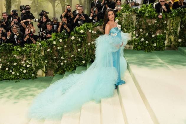 Celebrities attend the 2024 Met Gala Celebrating ?Sleeping Beauties: Reawakening Fashion? at The Metropolitan Museum of Art in New York City Featuring: Lea Michele Where: New York, United States When: 06 May 2024 Credit: Michael Stewart INSTARimages.com EDITORIAL USE ONLY. NOT FOR USE BY NEWSPAPERS BASED IN THE UK. Copyright: xMichaelxStewartx instar53713160
