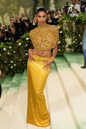Celebrities attend the 2024 Met Gala Celebrating ?Sleeping Beauties: Reawakening Fashion? at The Metropolitan Museum of Art in New York City Featuring: Anok Yai Where: New York, United States When: 06 May 2024 Credit: Michael Stewart INSTARimages.com EDITORIAL USE ONLY. NOT FOR USE BY NEWSPAPERS BASED IN THE UK. Copyright: xMichaelxStewartx instar53714893