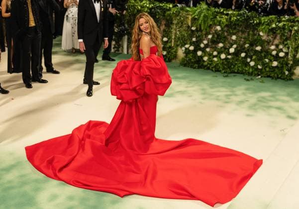 Celebrities attend the 2024 Met Gala Celebrating ?Sleeping Beauties: Reawakening Fashion? at The Metropolitan Museum of Art in New York City Featuring: Shakira Where: New York, United States When: 06 May 2024 Credit: Michael Stewart INSTARimages.com EDITORIAL USE ONLY. NOT FOR USE BY NEWSPAPERS BASED IN THE UK. Copyright: xMichaelxStewartx instar53714839