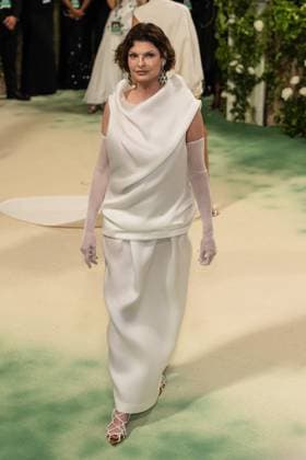 Celebrities attend the 2024 Met Gala Celebrating ?Sleeping Beauties: Reawakening Fashion? at The Metropolitan Museum of Art in New York City Featuring: Linda Evangelista Where: New York, United States When: 06 May 2024 Credit: Michael Stewart INSTARimages.com EDITORIAL USE ONLY. NOT FOR USE BY NEWSPAPERS BASED IN THE UK. Copyright: xMichaelxStewartx instar53714865