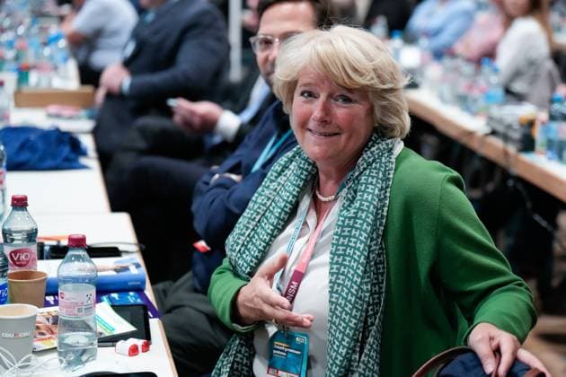 36 CDU Party Congress, Monika Grütters, former Minister of State for Culture 36 Party Congress of the Christian Democratic Union of Germany at the Estrel Congress Center, Monika Grütters, former Minister of State for Culture Berlin Berlin GER