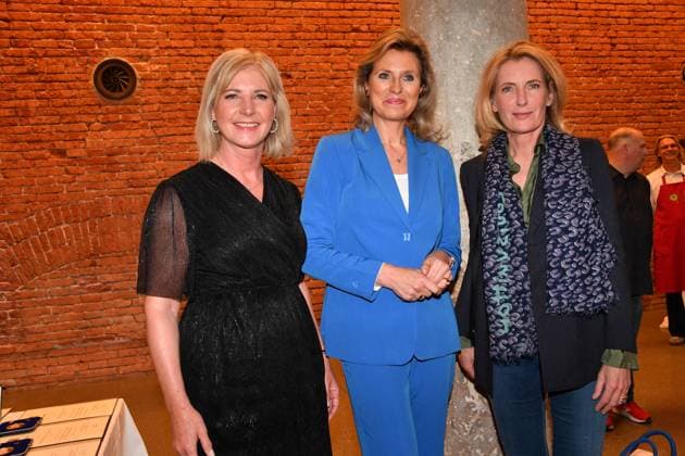 Ulrike Scharf, Anouscha Horn and Dr. Maria Furtwängler Award of the Bavarian State Medal for Social Merit 2024 Heilige Hofkirche Munich 07 May 2024