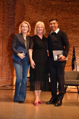 Dr. Maria Furtwängler, Ulrike Scharf and Giovane Elber Award of the Bavarian State Medal for Social Merit 2024 Heilige Hofkirche Munich 07 May 2024