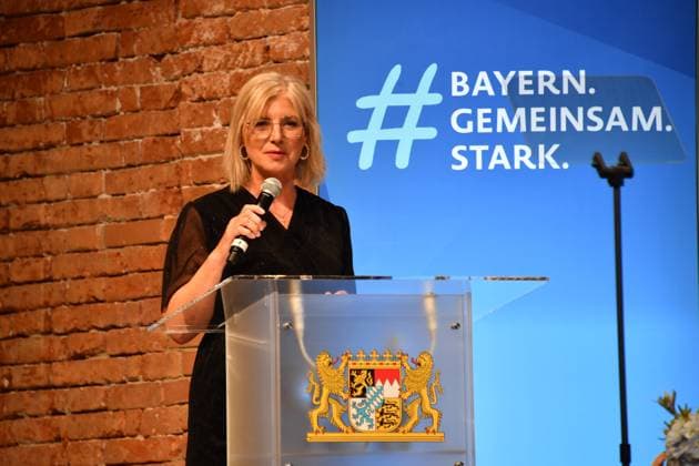 Ulrike Scharf Award of the Bavarian State Medal for Social Merit 2024 Heilige Hofkirche Munich 07 May 2024