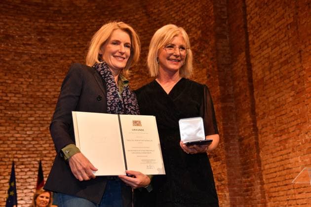 Dr. Maria Furtwängler and Ulrike Scharf Award of the Bavarian State Medal for Social Merit 2024 Heilige Hofkirche Munich 07 May 2024