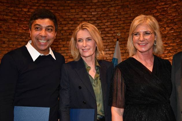 Giovane Elber, Dr. Maria Furtwängler and Ulrike Scharf Award of the Bavarian State Medal for Social Merit 2024 Heilige Hofkirche Munich 07 May 2024