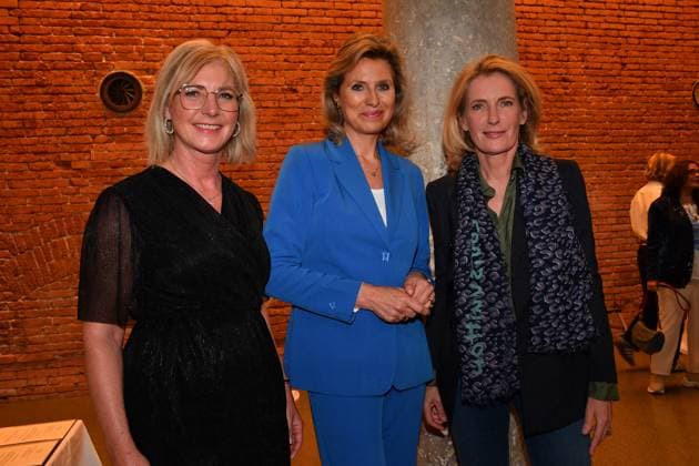 Ulrike Scharf, Anouscha Horn and Dr. Maria Furtwängler Award of the Bavarian State Medal for Social Merit 2024 Heilige Hofkirche Munich 07 May 2024
