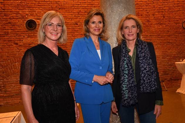 Ulrike Scharf, Anouscha Horn and Dr. Maria Furtwängler Award of the Bavarian State Medal for Social Merit 2024 Heilige Hofkirche Munich 07 May 2024