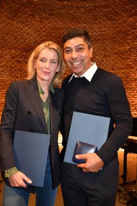 Dr. Maria Furtwängler, Giovane Elber Award of the Bavarian State Medal for Social Merit 2024 Heilige Hofkirche Munich 07 May 2024