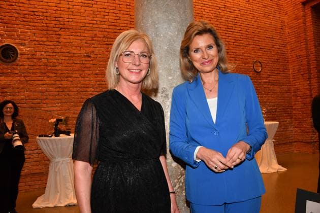 Ulrike Scharf and Anouscha Horn Award of the Bavarian State Medal for Social Merit 2024 Heilige Hofkirche Munich 07 May 2024