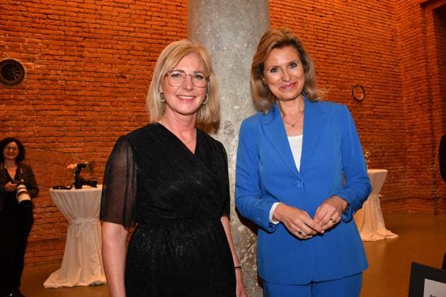 Ulrike Scharf and Anouscha Horn Award of the Bavarian State Medal for Social Merit 2024 Heilige Hofkirche Munich 07 May 2024