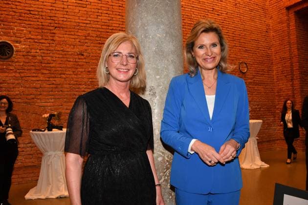 Ulrike Scharf and Anouscha Horn Award of the Bavarian State Medal for Social Merit 2024 Heilige Hofkirche Munich 07 May 2024
