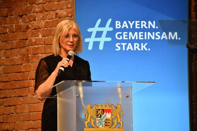 Ulrike Scharf Award of the Bavarian State Medal for Social Merit 2024 Heilige Hofkirche Munich 07 May 2024