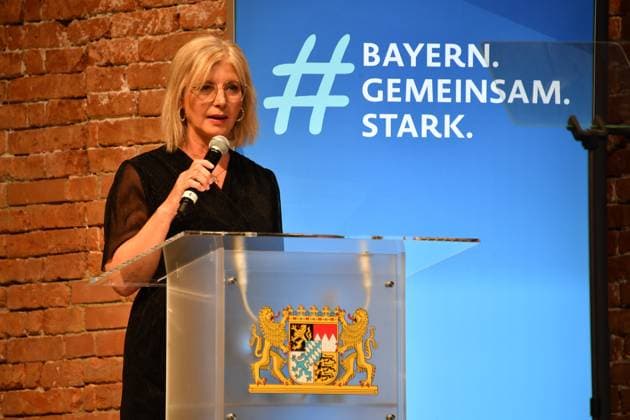 Ulrike Scharf Award of the Bavarian State Medal for Social Merit 2024 Heilige Hofkirche Munich 07 May 2024