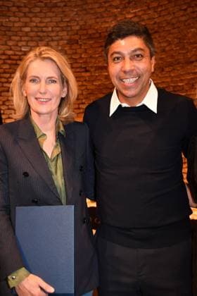 Dr. Maria Furtwängler, Giovane Elber Award of the Bavarian State Medal for Social Merit 2024 Heilige Hofkirche Munich 07 May 2024