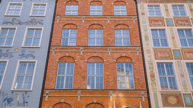 Ancient architecture of old town in Gdansk Poland. Beautiful and colorful old houses historical part of downtown. Travel destination Ancient architecture of old town in Gdansk Poland. Beautiful and colorful old houses historical part of downtown. Travel destination. Tourist attraction Copyright: x RECORD DATE NOT STATED