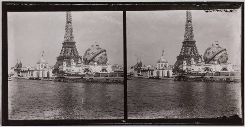 RECORD DATE NOT STATED Universal exhibition of 1900: The Eiffel Tower and the CÃ leste Globe, Paris (VIIth arr.) Photography of Lucien Cresson. Stereoscopic view: Gelatin-silver-bromure draw. 1900. Paris, Carnavalet museum. 100512-15 Year 1900, universal exhibition, stereo, stereoscopic view Copyright: xpiemagsx piemagsparismu012024-34503 !ACHTUNG AUFNAHMEDATUM GESCHÄTZT!