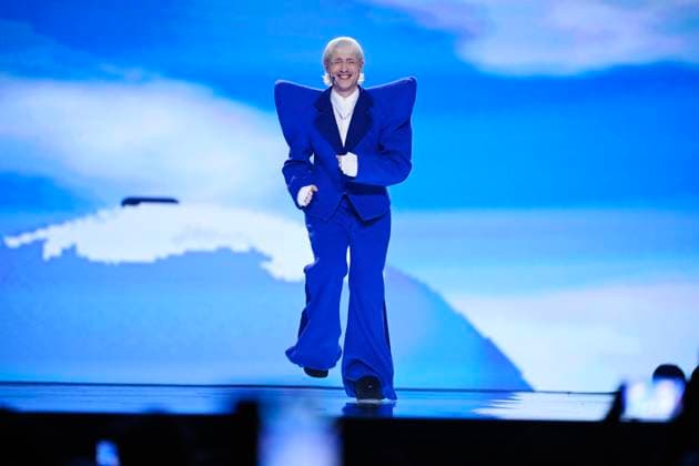 Bilder des Jahres 2024, Entertainment 05 Mai Entertainment Themen der Woche KW19 Entertainment Bilder des Tages Joost Klein representing the Netherlands with the song Europapa during the second semi-final of the 68th edition of the Eurovision Song Contest (ESC) at the Malmö Arena, in Malmö, Sweden, Thursday, May 09, 2024. MALMÖ SWEDEN x10070x *** Joost Klein representing the Netherlands with the song Europapa during the second semi final of the 68th edition of the Eurovision Song Contest ESC at the Malmö Arena, in Malmö, Sweden, Thursday, May 09, 2024 MALMÖ SWEDEN x10070x  Copyright: xJessicaxGow TTx EUROVISION SONG CONTEST 2024 TyS4GZklwCY