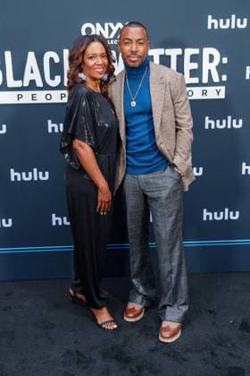 NEW YORK, NY - MAY 9: Tasha Penny and Prentice Penny at the Black Twitter: A People s History New York premiere at Midnight Theatre on May 09, 2024 in New York City. Copyright: xRaymondxHagansx