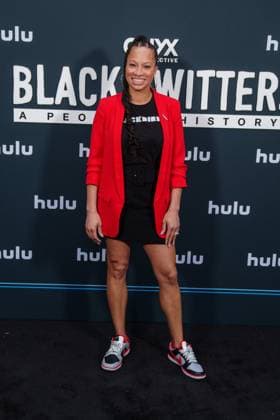 NEW YORK, NY - MAY 9: God-is Rivera at the Black Twitter: A People s History New York premiere at Midnight Theatre on May 09, 2024 in New York City. Copyright: xRaymondxHagansx