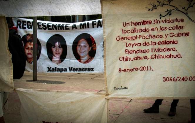 May 10, 2024, Mexico City, Mexico City, Mexico: Relatives of people missing in Mexico protest this Friday, May 10, to demand their right to effective investigations in the search for their daughters, sons, mothers and fathers missing in Mexico..Amnesty International Mexico called on the Mexican authorities to guarantee the thousands of relatives of missing persons their right to effective investigations, to receive and disseminate information, as well as their right to search, which is affected by various forms of violence, such as threats, attacks, extortion, disappearance, murder and forced displacement. Mexico City Mexico - ZUMAn296 20240510_zip_n296_005 Copyright: xJorgexNunezx