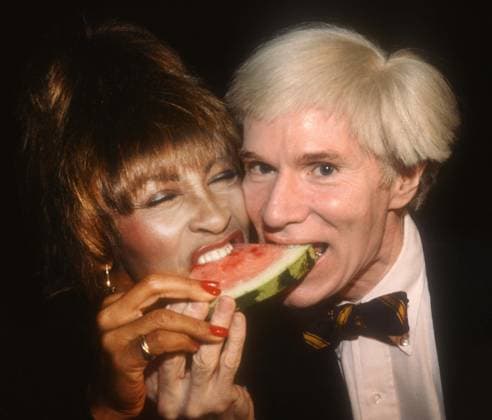 Archivbilder der Woche KW19 Andy Warhol Tina Turner 1981 Andy Warhol Tina Turner 1981 Photo By Adam Scull PHOTOlink. NEW YORK CITY USA EDITORIAL USE ONLY Copyright: xx AdamxScull PHOTOlinkx phlphotos394842