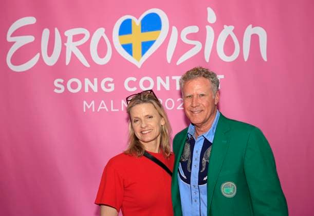 MALMÖ 20240511 Viveca Paulin and Will Ferrell arrive at the 68th edition of the Eurovision Song Contest ESC at Malmö Arena, in Malmö, Sweden, on Saturday, May 11, 2024 MALMÖ Sweden x10600x  Copyright: xAndreasxHillergren TTx EUROVISION SONG CONTEST 2024 3ymsbwuyrjg