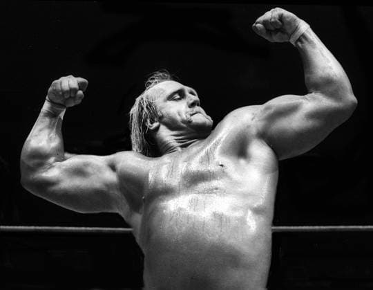 Archivbilder der Woche KW19 Hulk Hogan at Wrestlemania 1 in 1985 Hulk Hogan at Wrestlemania 1 in 1985 Photo By Adam Scull PHOTOlink. NEW YORK CITY USA EDITORIAL USE ONLY Copyright: xx AdamxScull PHOTOlinkx phlphotos396907