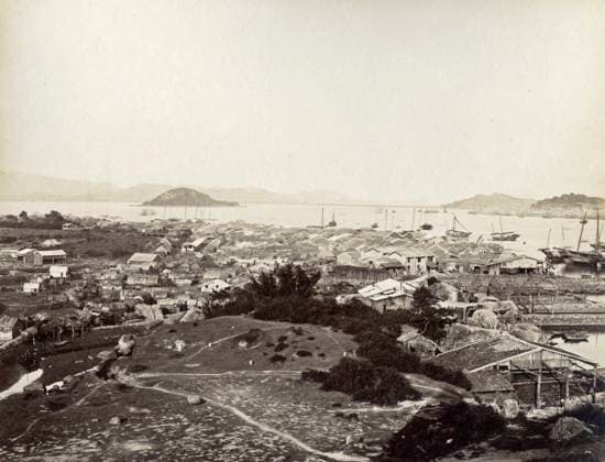 RECORD DATE NOT STATED Macau - Floyd Photograph William Pryor Floyd (1832-circa 1900) Macau circa 1868: Inner Harbour, from the city Date: circa 1868  Copyright: Copyrightx(c)Geminix2023.xCredit:xGemini 10702795